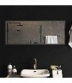 vidaXL LED Bathroom Mirror Transparent 100 x 40 cm Tempered Glass — V0672260100