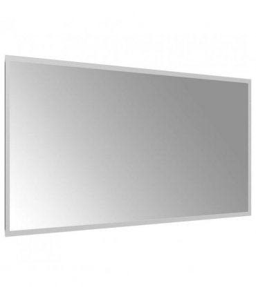 vidaXL LED Bathroom Mirror Transparent 100 x 50 cm Tempered Glass — V0672260101