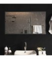 vidaXL LED Bathroom Mirror Transparent 90 x 50 cm Tempered Glass — V0672260102