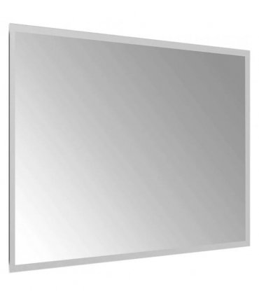 vidaXL LED Bathroom Mirror Transparent 70 x 50 cm Tempered Glass — V0672260103