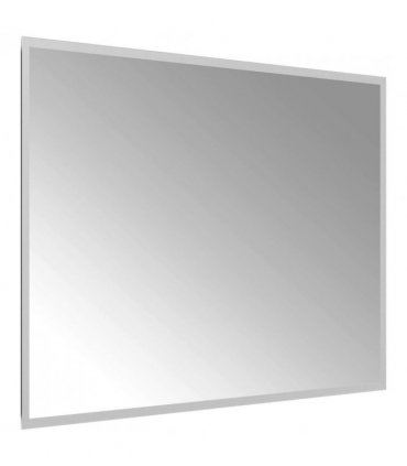 vidaXL LED Bathroom Mirror Transparent 80 x 60 cm Tempered Glass — V0672260107