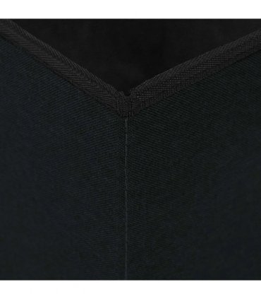 vidaXL Foldable Storage Bench Black 180 kg 80 L 77 x 38 x 38 cm Linen