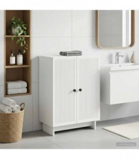 vidaXL Bathroom Storage Cainet EDE White 59.5 x 31 x 80 cm