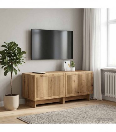 vidaXL TV Cabinet Artisan Oak Engineered Wood