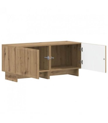 vidaXL TV Cabinet Artisan Oak Engineered Wood