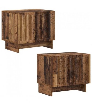 vidaXL TV Cabinet Old Wood Engineered Wood