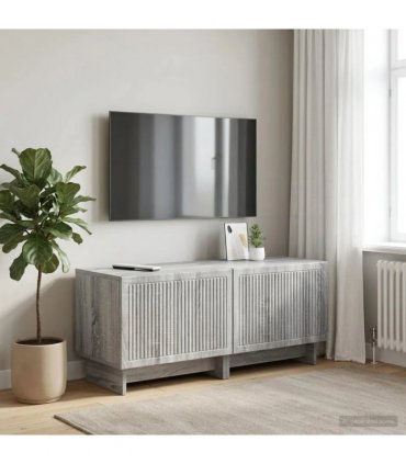 vidaXL TV Cabinet Grey Sonoma Engineered Wood