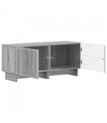 vidaXL TV Cabinet Grey Sonoma Engineered Wood