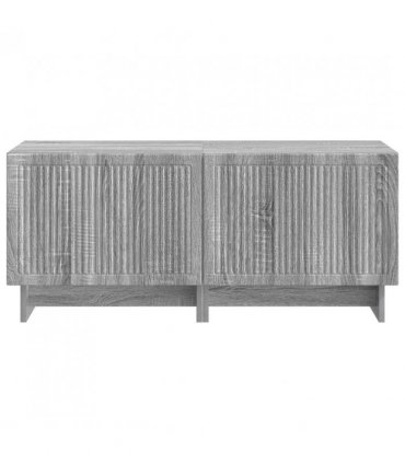 vidaXL TV Cabinet Grey Sonoma Engineered Wood