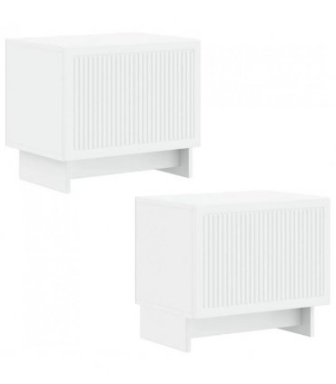vidaXL TV Cabinet White Engineered Wood