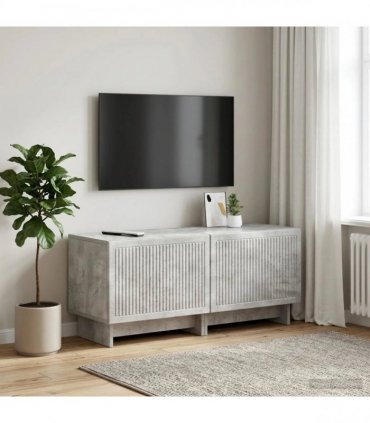 vidaXL TV Cabinet Concrete Grey Engineered Wood