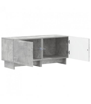 vidaXL TV Cabinet Concrete Grey Engineered Wood