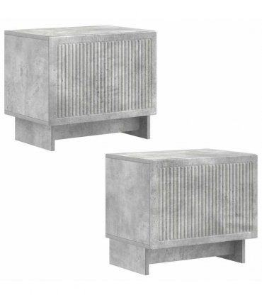 vidaXL TV Cabinet Concrete Grey Engineered Wood