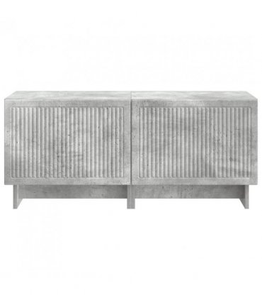 vidaXL TV Cabinet Concrete Grey Engineered Wood
