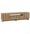 vidaXL LED TV Cabinet Artisan Oak Engineered Wood