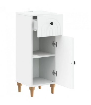 vidaXL Bathroom Storage Cainet ALKMAAR White 30 x 31 x 80 cm