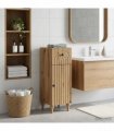 vidaXL Bathroom Storage Cainet ALKMAAR Artisan Oak 30 x 31 x 80 cm