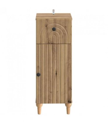 vidaXL Bathroom Storage Cainet ALKMAAR Artisan Oak 30 x 31 x 80 cm