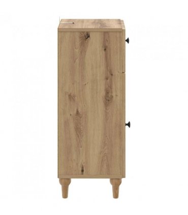 vidaXL Bathroom Storage Cainet ALKMAAR Artisan Oak 30 x 31 x 80 cm