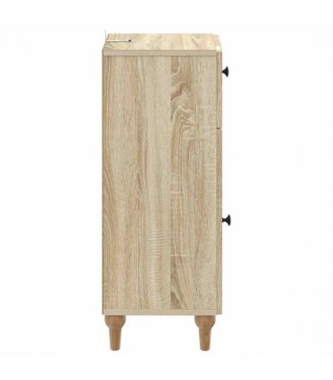 vidaXL Bathroom Storage Cainet ALKMAAR Sonoma Oak 30 x 31 x 80 cm