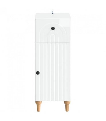 vidaXL Bathroom Storage Cainet ALKMAAR High Gloss White