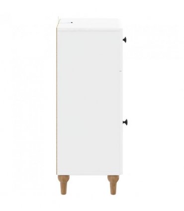 vidaXL Bathroom Storage Cainet ALKMAAR High Gloss White