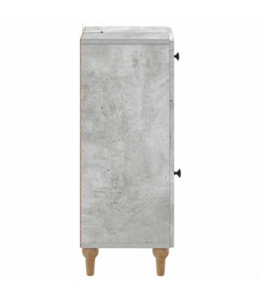vidaXL Bathroom Storage Cainet ALKMAAR Concrete Grey 30 x 31 x 80 cm