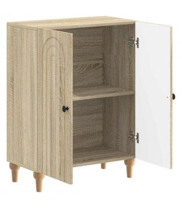 vidaXL Bathroom Storage Cainet ALKMAAR Sonoma Oak 59.5 x 31 x 80 cm