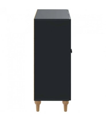 vidaXL Bathroom Storage Cainet ALKMAAR Black 59.5 x 31 x 80 cm