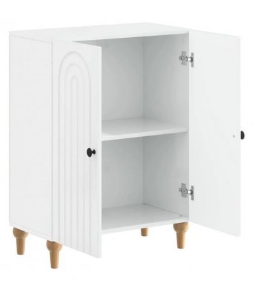 vidaXL Bathroom Storage Cainet ALKMAAR High Gloss White — V0672275806