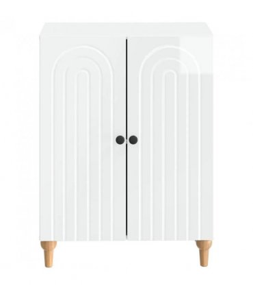 vidaXL Bathroom Storage Cainet ALKMAAR High Gloss White — V0672275806