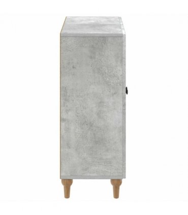 vidaXL Bathroom Storage Cainet ALKMAAR Concrete Grey 59.5 x 31 x 80 cm