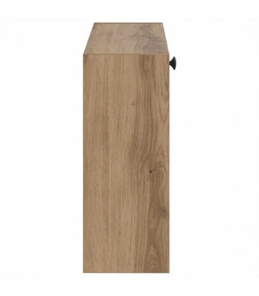 vidaXL Wall-Mounted Shoe Cabinet ALKMAAR 71 x 17 x 43 cm Artisan Oak