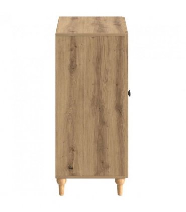 vidaXL Shoe Cabinet ALKMAAR 59.5 x 39.5 x 90 cm Engineered Wood — Colour: Artisan oak