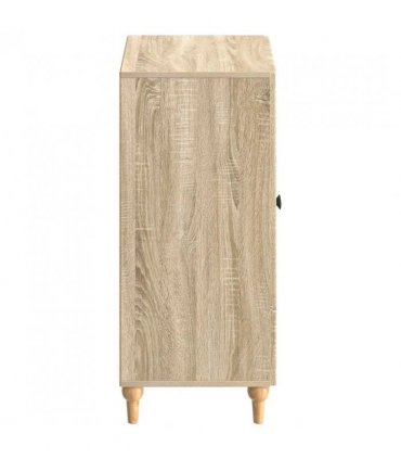 vidaXL Shoe Cabinet ALKMAAR 59.5 x 39.5 x 90 cm Engineered Wood — Colour: Sonoma oak