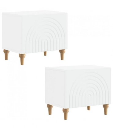 vidaXL TV Cabinet White Engineered Wood — V0672275854
