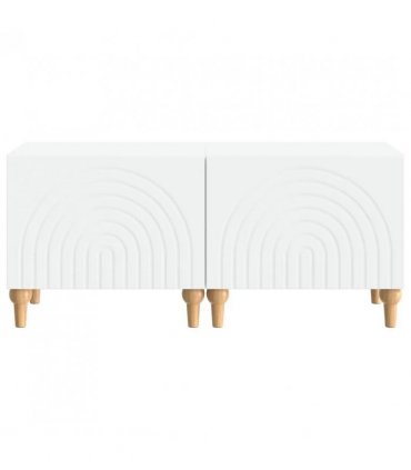 vidaXL TV Cabinet White Engineered Wood — V0672275854