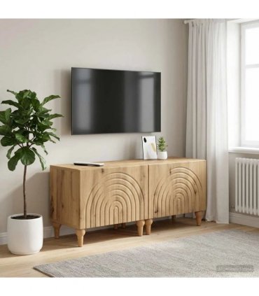 vidaXL TV Cabinet Artisan Oak Engineered Wood — V0672275856