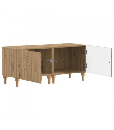 vidaXL TV Cabinet Artisan Oak Engineered Wood — V0672275856
