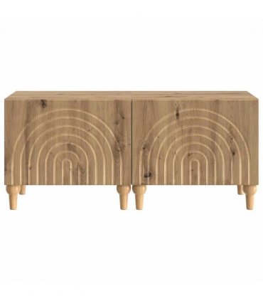 vidaXL TV Cabinet Artisan Oak Engineered Wood — V0672275856