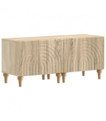 vidaXL TV Cabinet Sonoma Oak Engineered Wood — V0672275857
