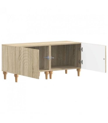 vidaXL TV Cabinet Sonoma Oak Engineered Wood — V0672275857