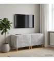 vidaXL TV Cabinet Concrete Grey Engineered Wood — V0672275861