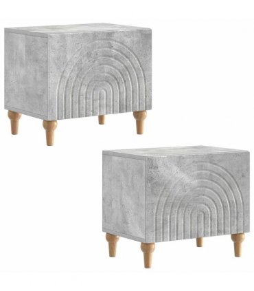 vidaXL TV Cabinet Concrete Grey Engineered Wood — V0672275861