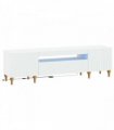 vidaXL LED TV Cabinet White Engineered Wood — V0672275862