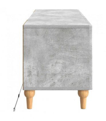 vidaXL LED TV Cabinet Concrete Grey Engineered Wood — V0672275866