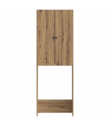 vidaXL Toilet Cabinet ALKMAAR Artisan Oak 66 x 25.5 x 190 cm