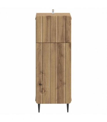 vidaXL Bathroom Storage Cainet ZWOLLE Artisan Oak 30 x 31 x 79.5 cm