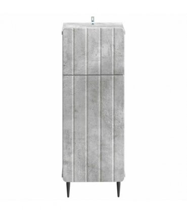 vidaXL Bathroom Storage Cainet ZWOLLE Concrete Grey 30 x 31 x 79.5 cm