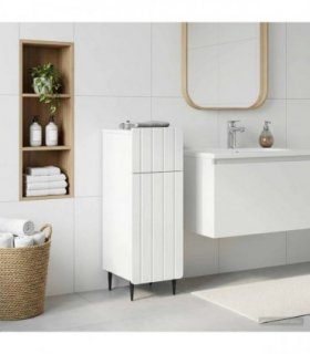 vidaXL Bathroom Storage Cainet ZWOLLE White 30 x 31 x 79.5 cm